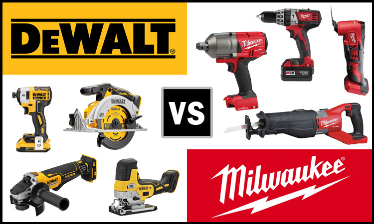 DeWalt vs Milwaukee tools