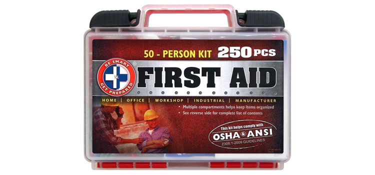 garage first aid kit