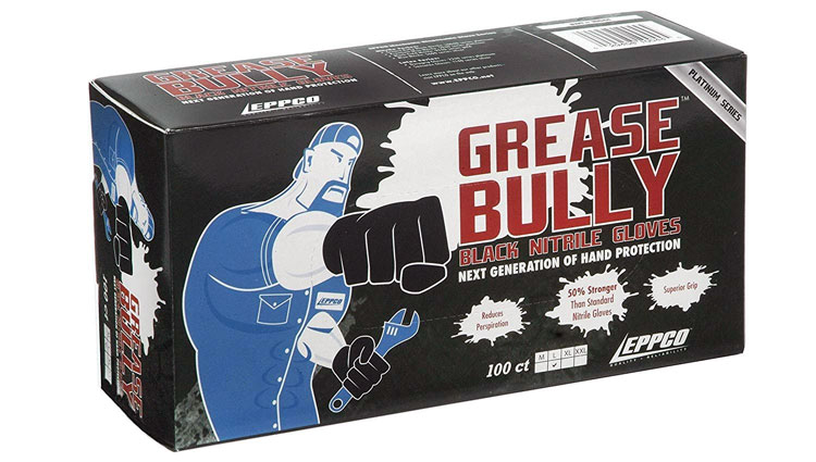 Grease Bully nitrile gloves