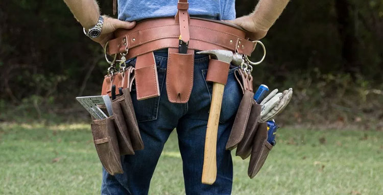 how to organize a tool belt