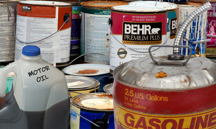 How to Dispose of Old Gas, Paint, or Motor Oil