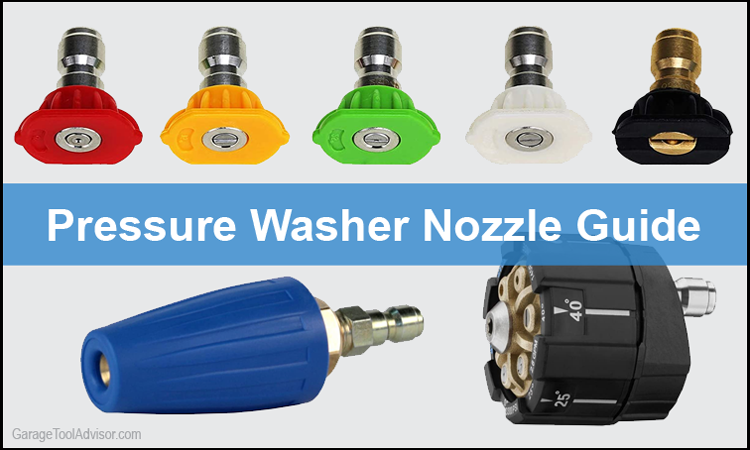 Pressure Washer Nozzle Tip Guide (with Chart)