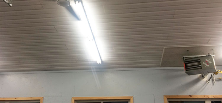 vinyl siding garage ceiling